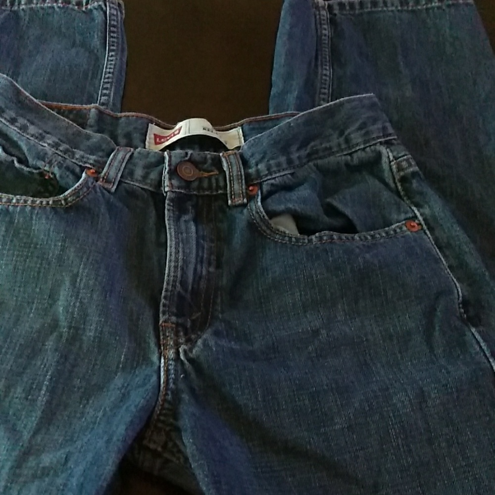  Levi boys 550 relaxed size 16slim